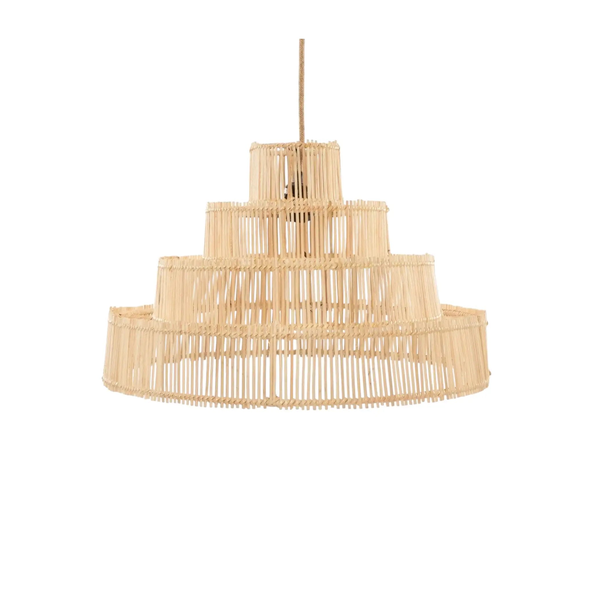 Wed lampada a sospensione in rattan