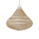 Drop lampada a sospensione in rattan