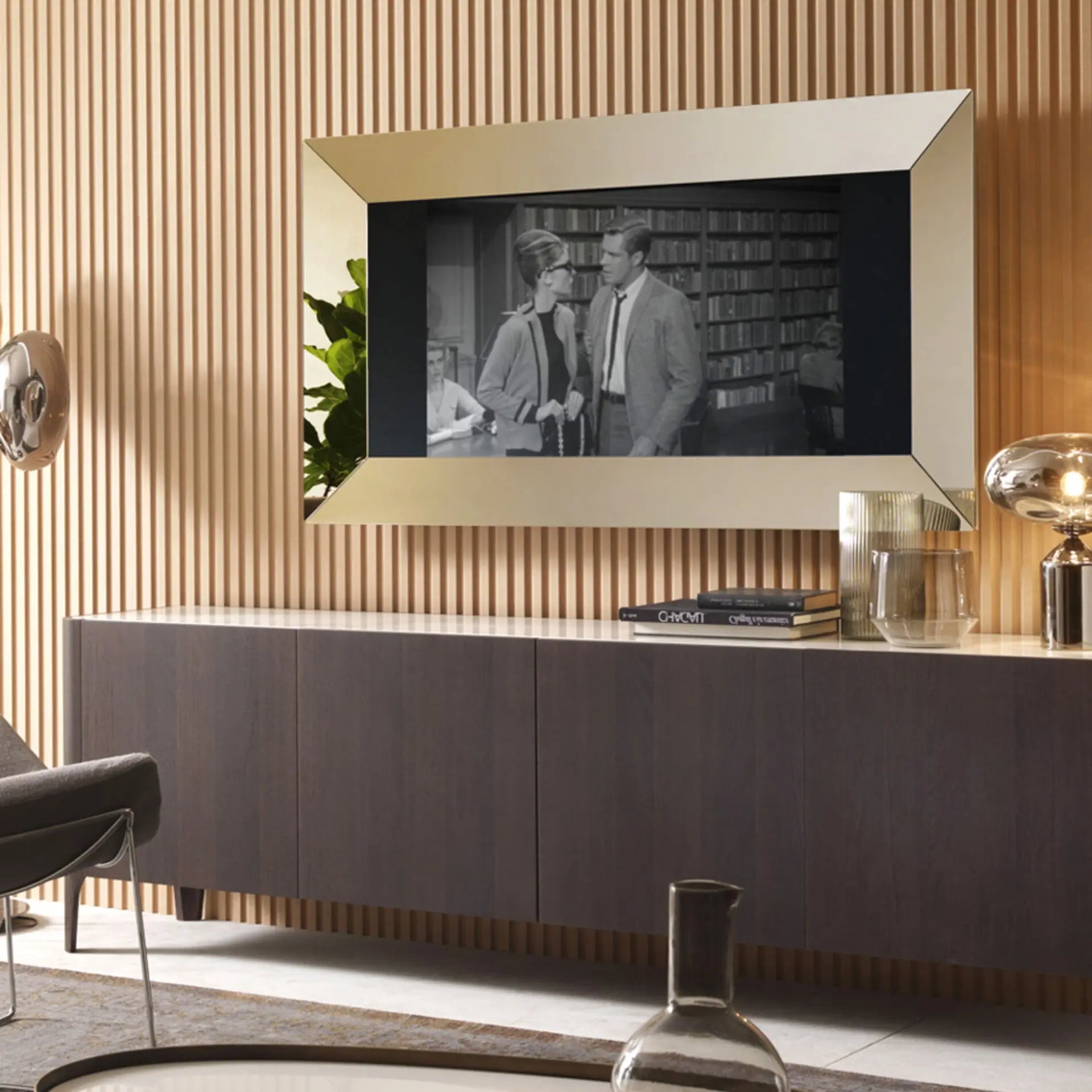 Specchio da parete in velluto giallo cm 60x4x160. | Leroy Merlin